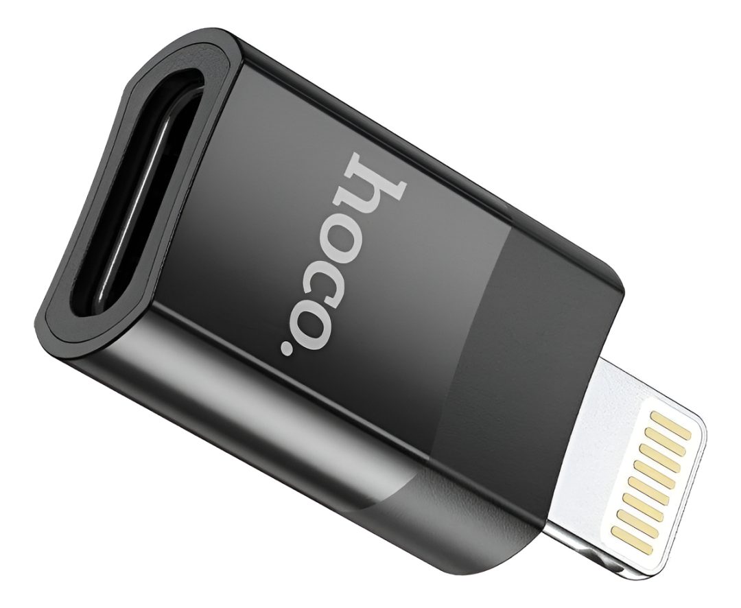 Adaptador Transferencia De Datos Hoco USB-C A Lightning Male - Imagen 4