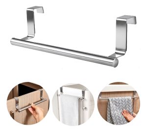 Barra Soporte Colgante Repasador Con Enganche En Puerta 24cm