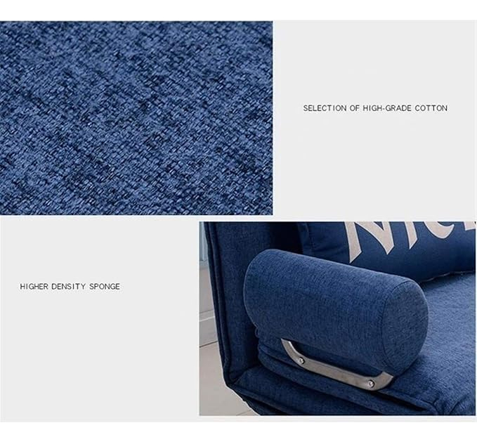 Sofá Cama Sillón Multiuso Plegable Reclinable 2 Cuerpos - Imagen 8