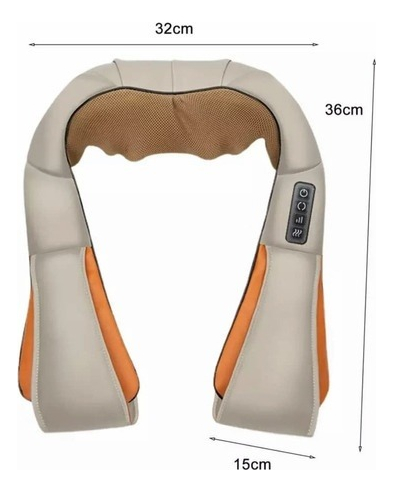 Masajeador Portátil Eléctrico De Cuello Hombros Espalda - Imagen 7