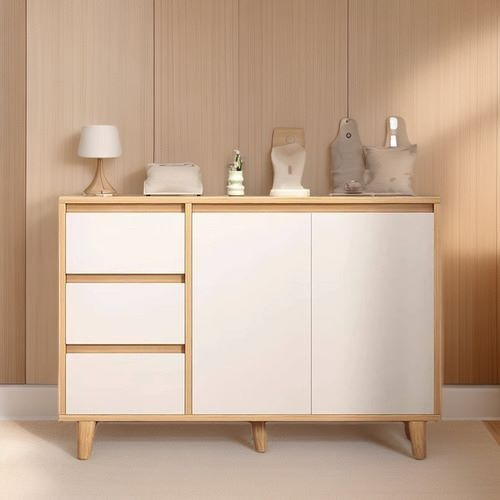 Mueble Organizador Moderno Elegante De 3 Cajones Y 2 Puertas - Imagen 10
