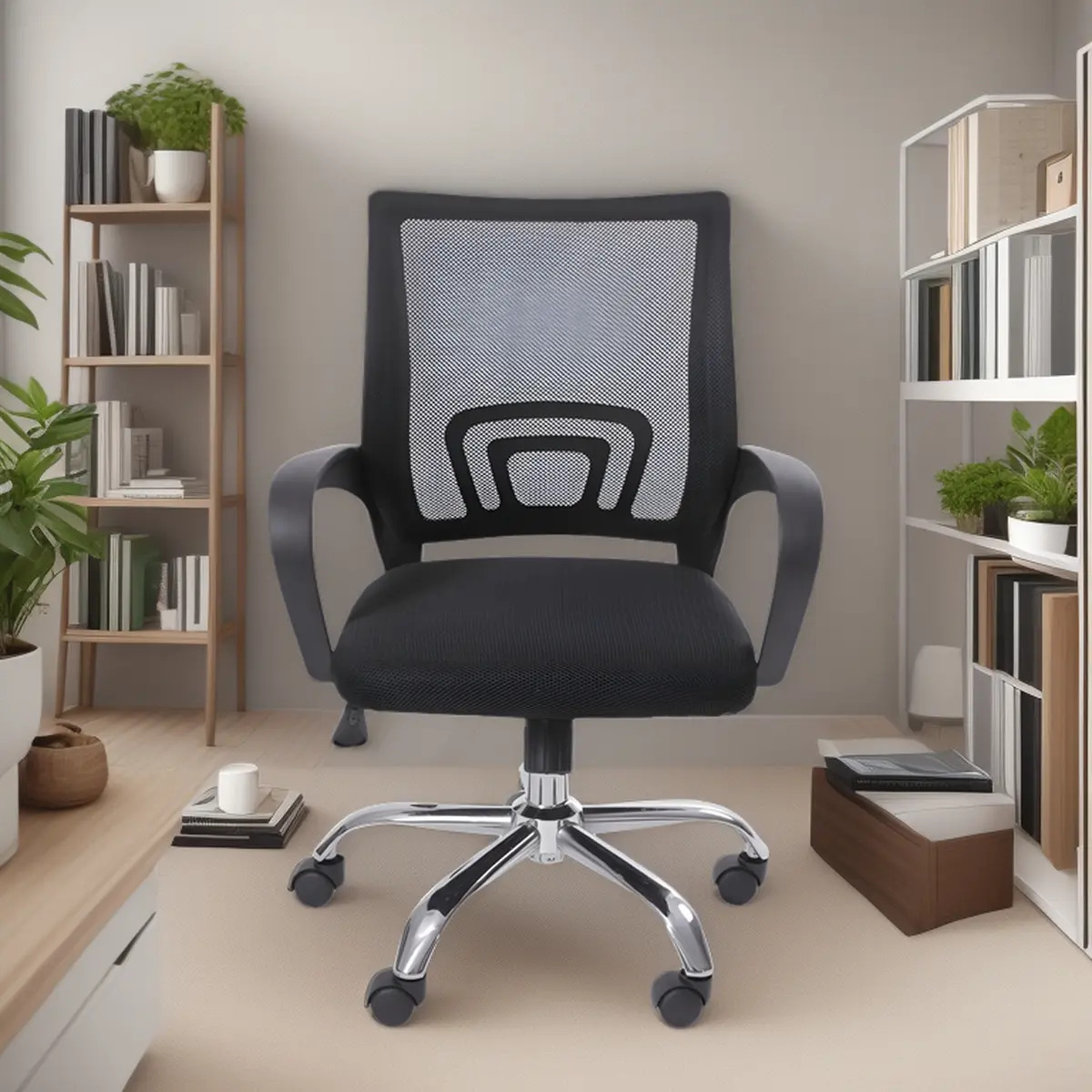 Silla Oficina Giratoria Para Escritorio PC, Dormitorio - Imagen 9