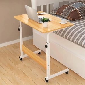 Mesa Soporte PC Altura Ajustable Con Ruedas