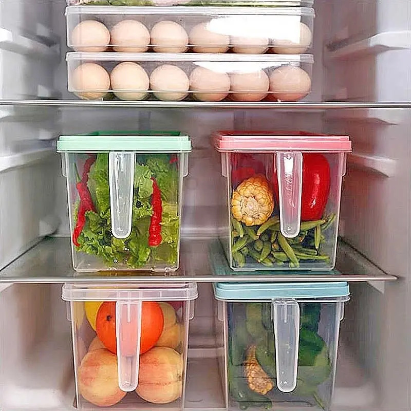 Set De 6 Organizadores ConTapa Y Manija 5 Lts c/u - Imagen 3