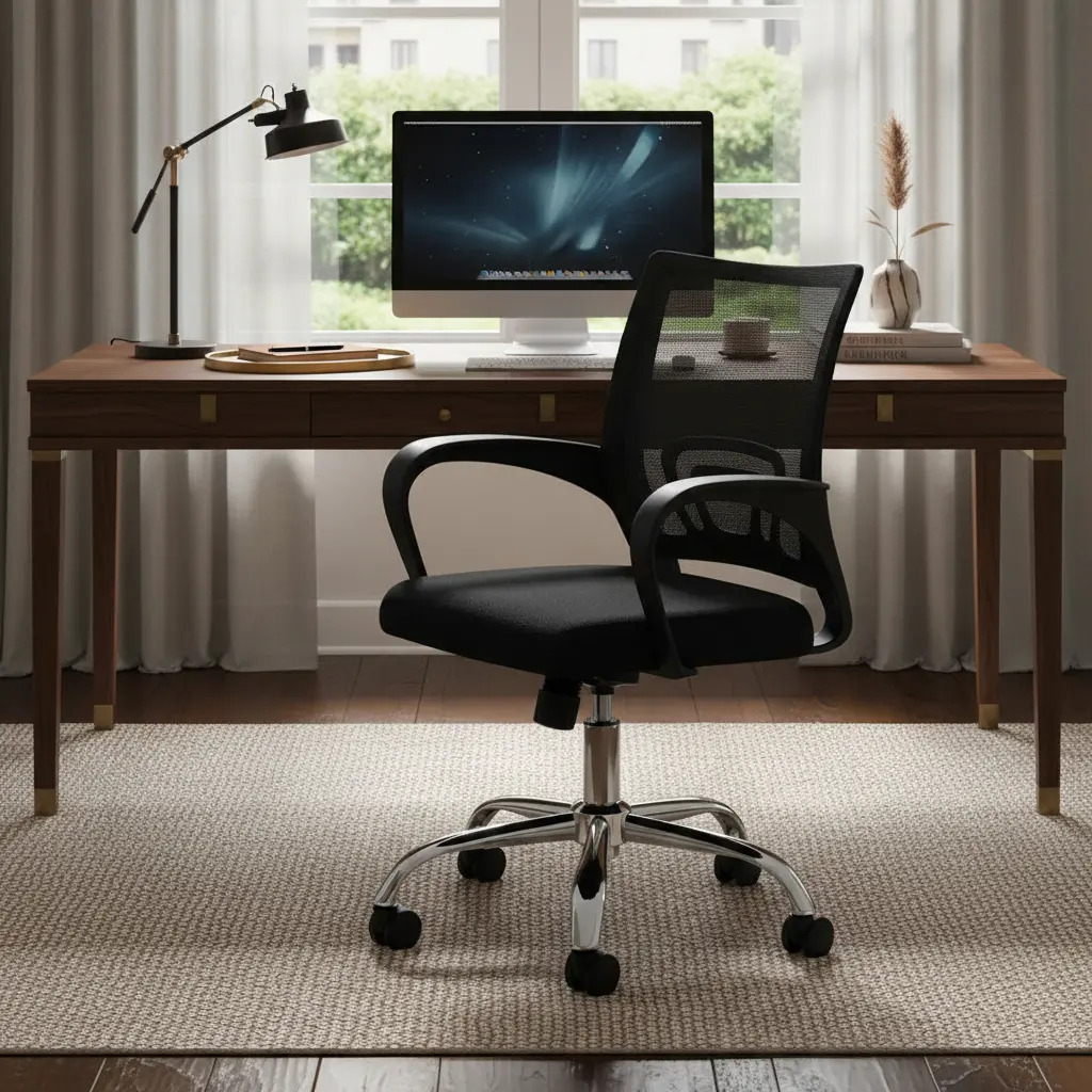 Silla Oficina Giratoria Para Escritorio PC, Dormitorio - Imagen 3