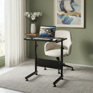 Mesa Escritorio Para Notebook Con Ruedas Ajustable
