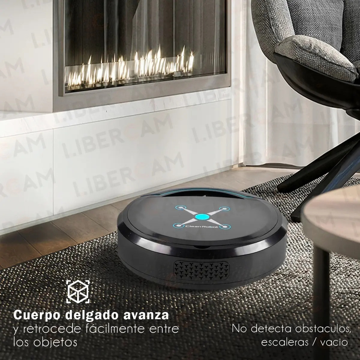 Aspiradora Automatica Smart Robot Inteligente Silenciosa - Imagen 5