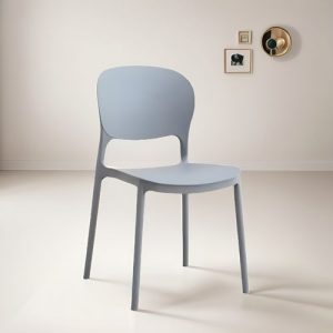 Silla De Comedor Respaldo Antideslizante 79x40x40 cm