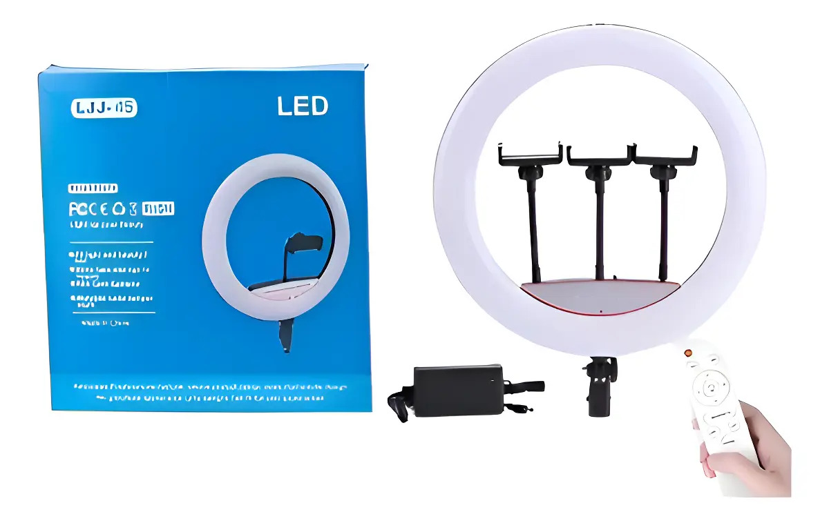 Aro De Luz LED Profesional De 45 Cm Alta Potencia 70W - Imagen 7