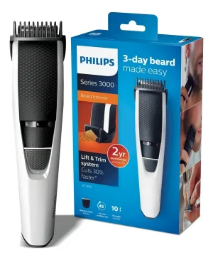 Kit De Maquina Corta Barba Electrica Philips Recargable