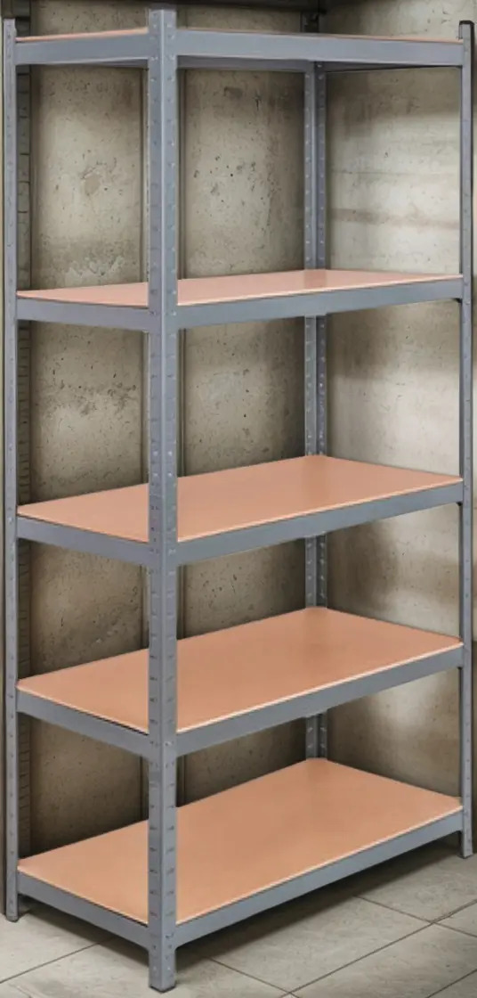 Estantería De Metal Mdf Resistente 90x40x180cm 5 Estantes - Imagen 5