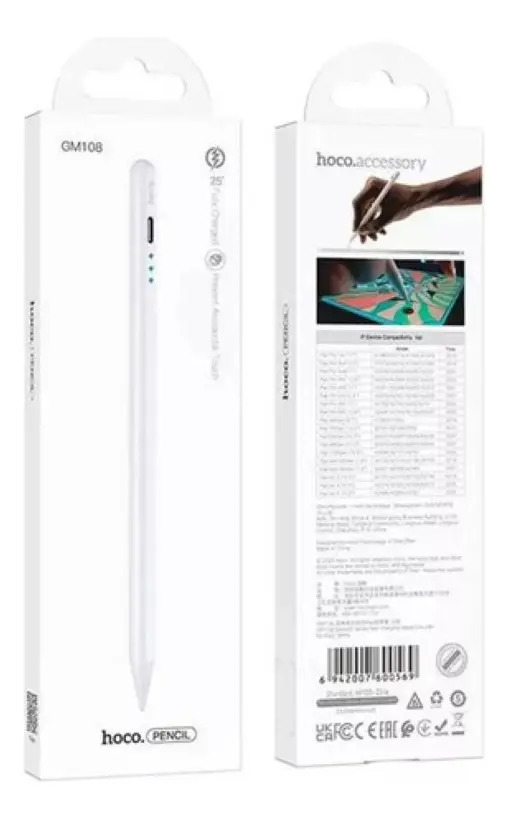 Lapiz Tactil Magnético Hoco Gm108 Touch Capacitivo - Imagen 6