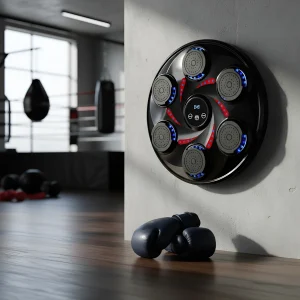 Set Entrenador De Boxeo 9 Velocidades Con Musica + Guantes