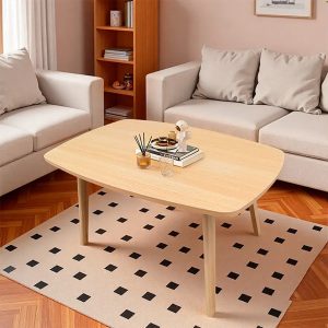 Mesa De Centro Auxiliar Minimalista 44x80x55 Cm