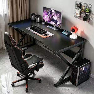 Escritorio Gamer Carbón Ergonómico Para E-sports 100x60cm