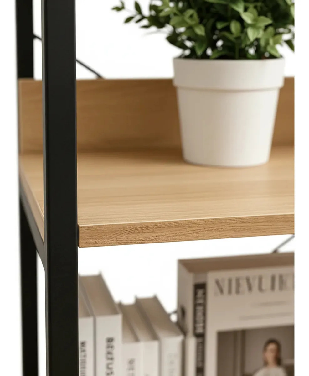Estantería Organizador Vintage De 6 Estantes 218x80x30 Cm - Imagen 9