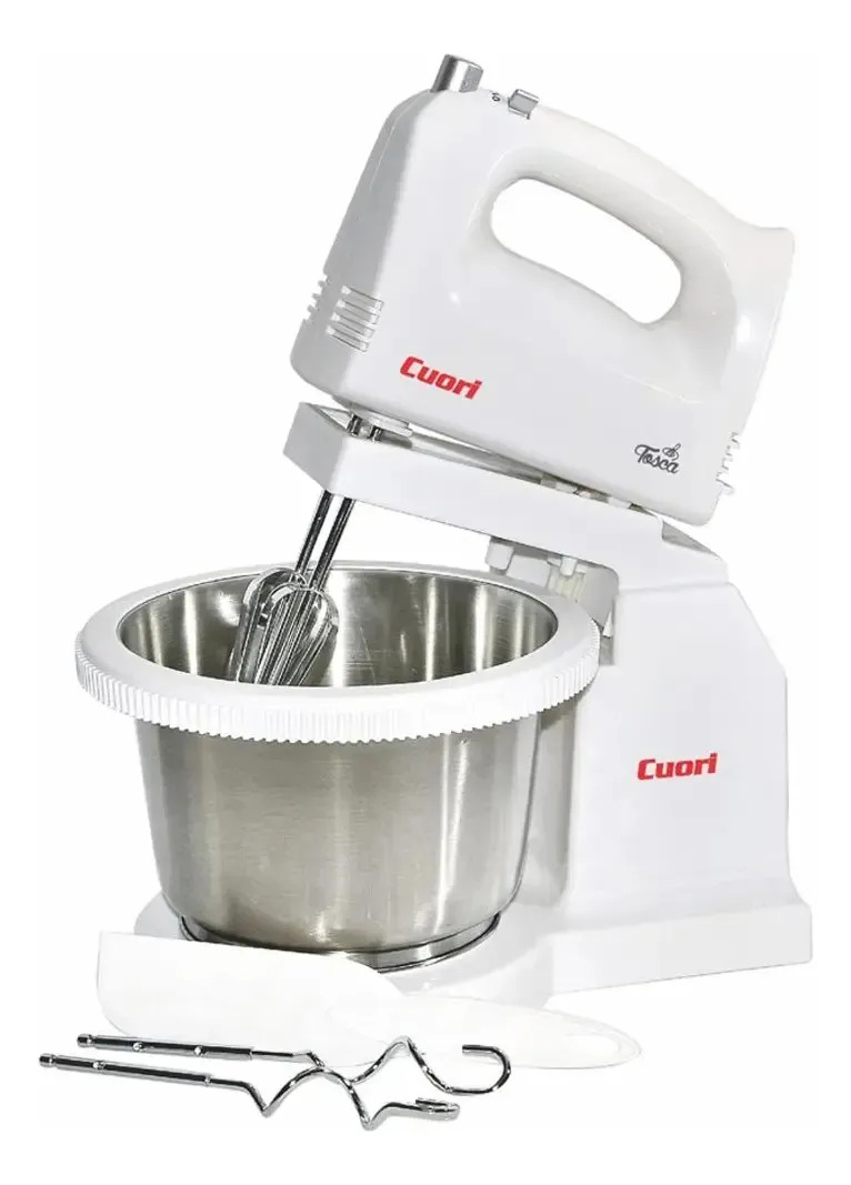 Batidora Con Bowl Giratorio Cuori Tosca 200W