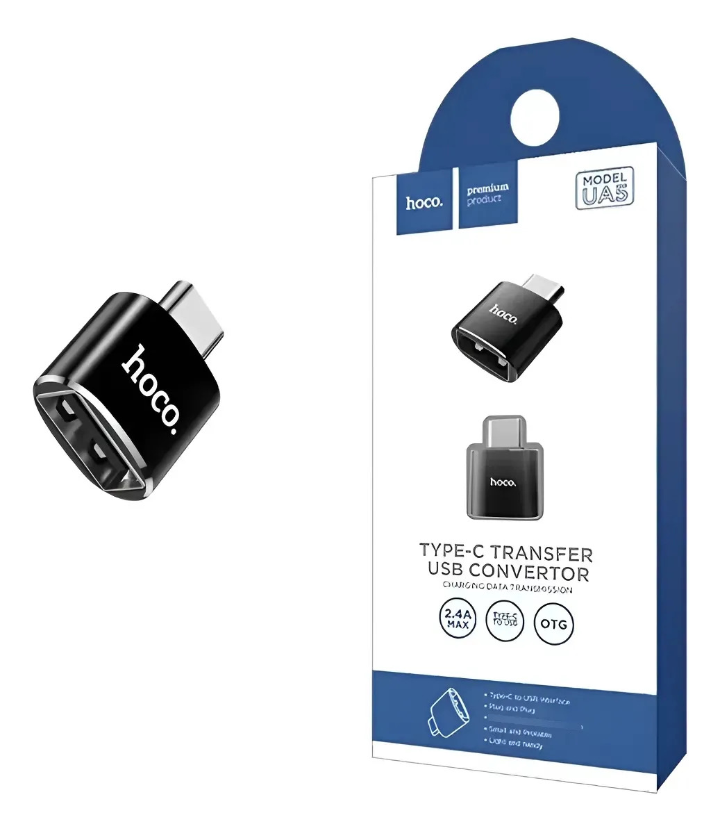 Adaptador De Transferencia De Datos Hoco UA5 USB A USB-C