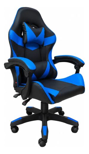 Silla Gamer Esport Reclinable Con Cabecera Y Almohadones
