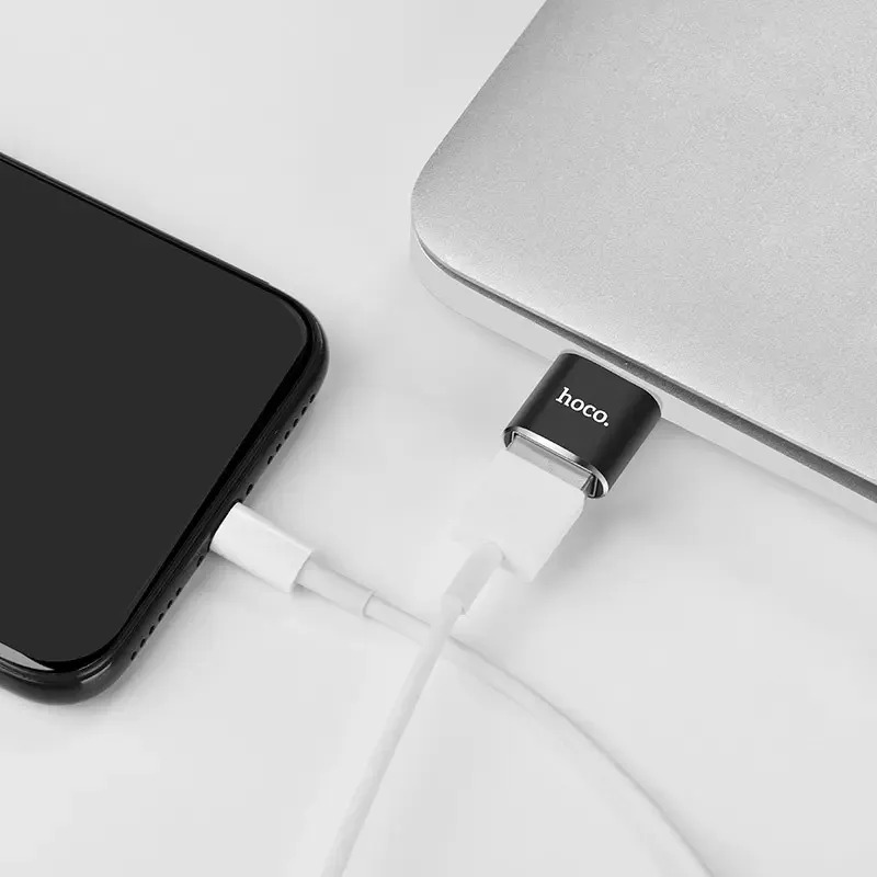Adaptador De Transferencia De Datos Hoco UA5 USB A USB-C - Imagen 2