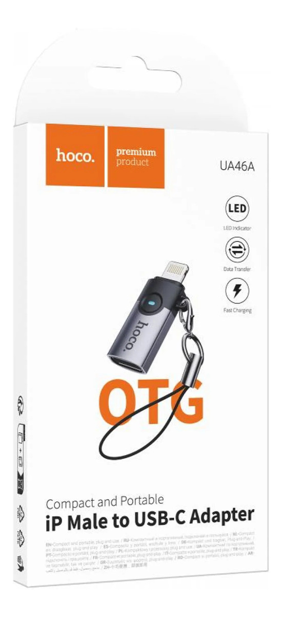 Adaptador Transferencia De Datos Carga Tipo- C A Lightning - Imagen 5