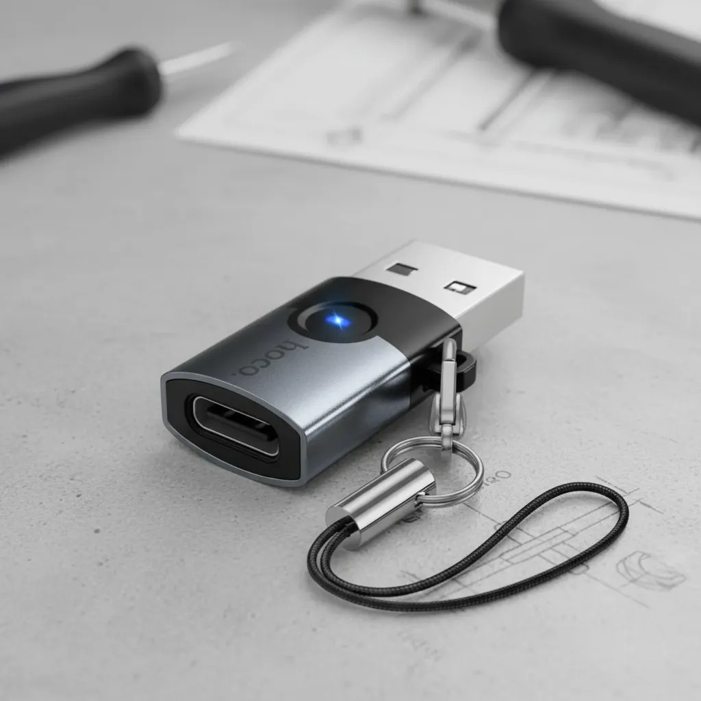 Adaptador De Transferencia De Datos Y Carga USB A Tipo C - Imagen 3